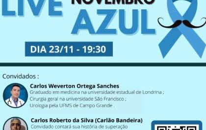 Novembro Azul: Coopcred realiza live de conscientização