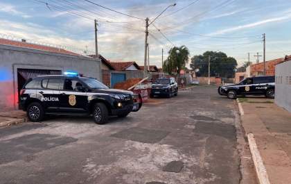 Polícia Civil faz operação contra líderes do tráfico de drogas em Araçatuba