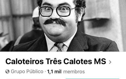 Caça aos caloteiros de Três Lagoas vira curiosidade nas redes sociais