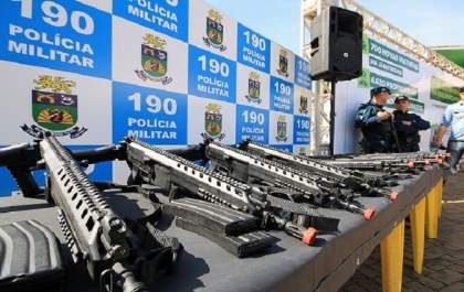 Até final de 2022 o Governo do Estado vai comprar 5,5 mil armas para as polícias do MS
