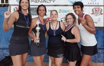 Biribol feminino garante três títulos para Araçatuba