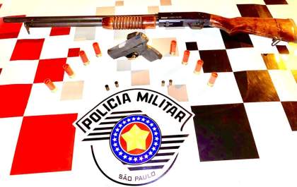 Disparo de arma de fogo leva autor para prisão