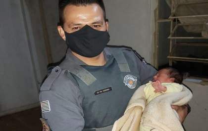 Policiais Militares salvam a vida de recém-nascido em Nova Independência