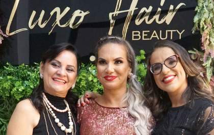 Luxo Hair Beauty inaugura em Três Lagoas com equipe de alto know-how na área da beleza e já inicia atendimentos