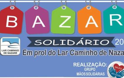 Bazar solidário é realizado em prol do Lar Caminho de Nazaré