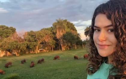 Visita inesperada de Maisa em Três Lagoas, acaba viralizando na web