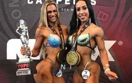 Mulheres fisiculturistas da região se destacam em competição tradicional