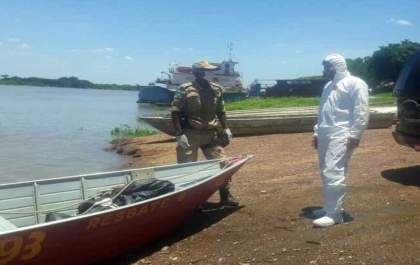 Corpo de homem que estava desaparecido é encontrado boiando no Rio Paraguai