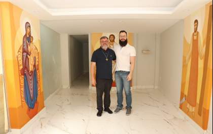 Unisalesiano ganha capela com artes sacras do artista Romolo Ronchetti