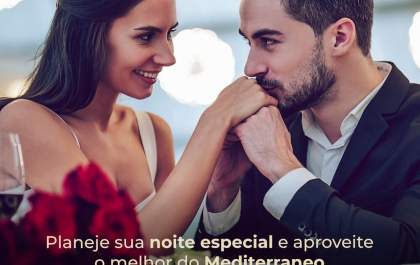 Hotéis ocupam duas a cada cinco opções de lugares para jantares românticos e encontros de casais. Saiba mais!