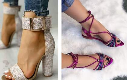 Sapatos para arrasarem no Natal e Ano Novo