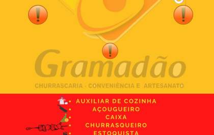 Oportunidade de Emprego em Castilho