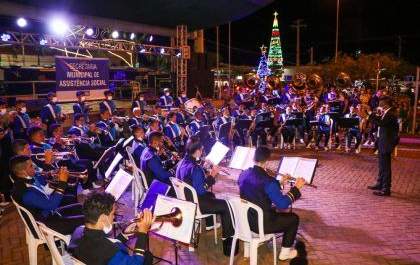 Audição da Banda Marcial Cristo Redentor em comemoração aos 54 anos de criação