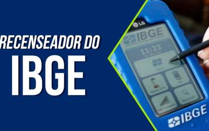 FGV recebe inscrições até 21 de janeiro para o processo seletivo simplificado do Censo Demográfico 2022 do IBGE