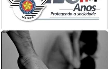 Policiais atendem vítima de violência doméstica em assentamento