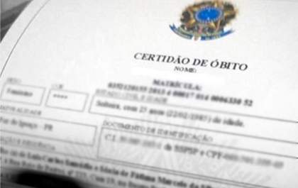 Cartórios registraram mais de 1,6 milhão de óbitos em 2021