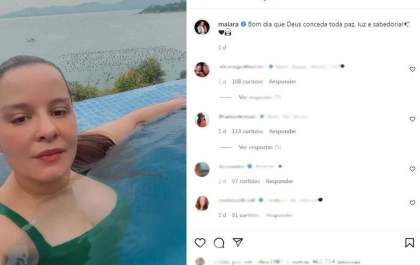 Avião com cantora Maiara bate em pássaro e realiza pouso forçado