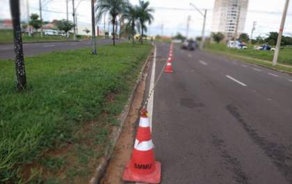 Mobilidade reduz fluxo para prevenir acidentes em cruzamento no Concórdia