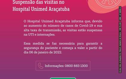 Sobe para 10 o número de internados com sintomas de covid-19 em Araçatuba