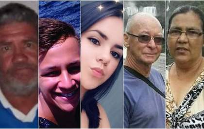 Saiba quem são as vítimas da queda de paredão em Capitólio, MG