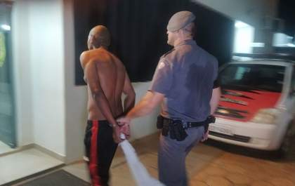 Força Tática captura foragido da Justiça no bairro Gasparelli