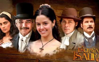 TV Brasil estreia novela A Escrava Isaura nesta quarta