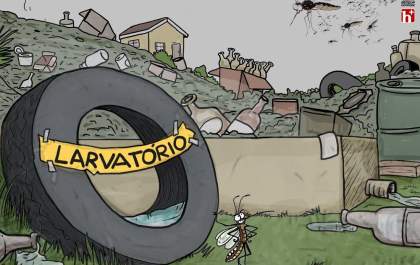 Chuvas aumentam o alerta para a proliferação do Aedes Aegypti