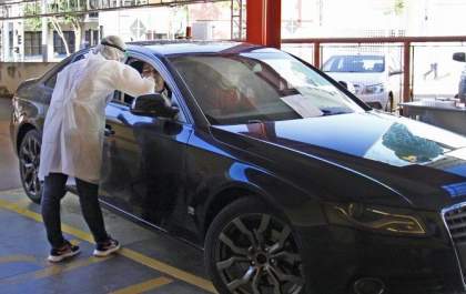Drive-thru de testes para Covid-19 volta a funcionar em Três Lagoas