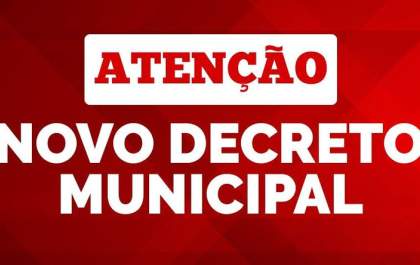 Prefeito limita eventos a no máximo 100 pessoas