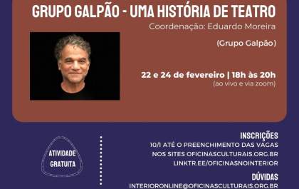 Guararapes está com as inscrições abertas para as Oficinas Culturais