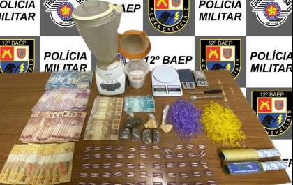 Homem é preso por tráfico de drogas no Hilda Mandarino
