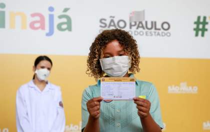 SP vacina 75% das crianças imunizadas no Brasil