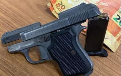 Jovem é preso com pistola no Águas Claras