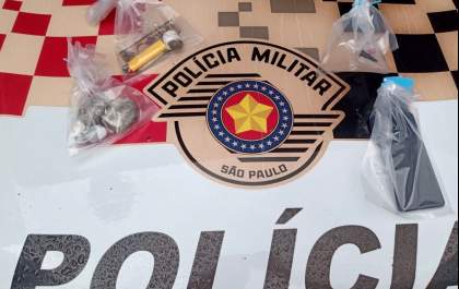 Desocupado é preso em flagrante por tárfico de drogas&nbsp;