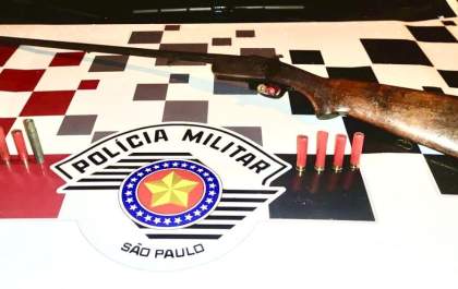 Indivíduo é preso por posse ilegal de arma