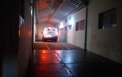 Criança atropelada em Castilho está internada na Santa Casa de Araçatuba