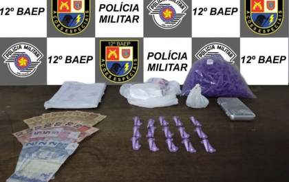 PM prende homem com cocaína e maconha em Birigui