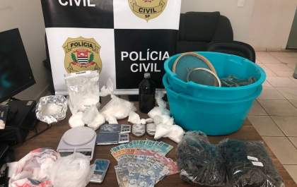 Polícia Civil apreende cocaína em apartamento de investigado por tráfico em Birigui