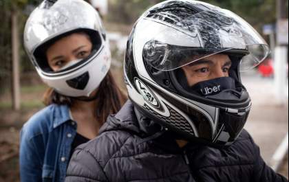 Uber lança viagens de moto em Araçatuba