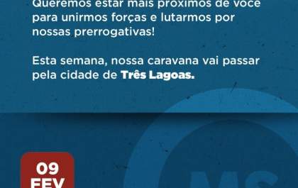 Diretoria da OAB/MS estará em Três Lagoas para Caravana das Prerrogativas e Posse da Subseção