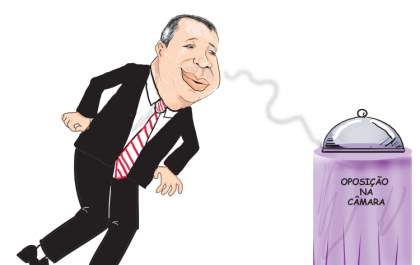 Confira a charge da edição do jornal Hojemais