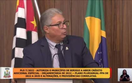 Câmara de Birigui aprova cinco projetos em sessão nesta terça-feira