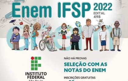 Inscrições para cursos superiores no IFSP de Birigui vão até esta sexta