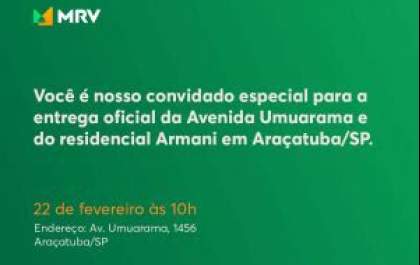 MRV entrega reformulação na avenida Umuarama