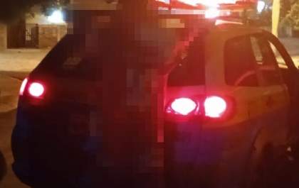 Motorista embriagado é preso após bater carro em sarjeta de avenida em Três Lagoas