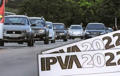Veículos com placa final 9 têm 5% de desconto no IPVA 2022 até esta terça-feira, 22
