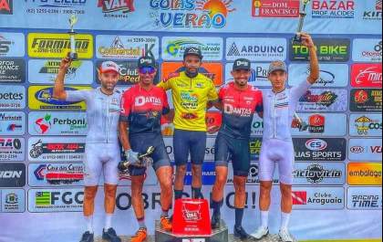 Ciclista de Araçatuba é campeão geral de torneio em Goiânia