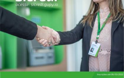 Sicredi está com vagas abertas para agências da região