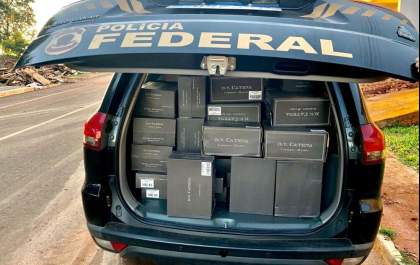 PF cumpre mandado de prisão em Penápolis em operação contra o descaminho