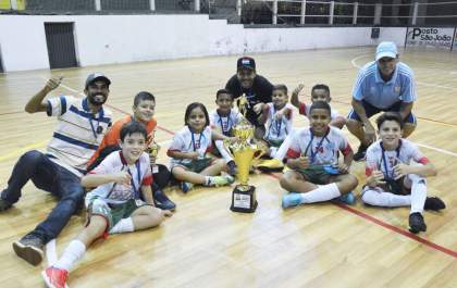 Arena Fut Pérola Clube é campeã da 1ª edição da Copinha Biriguas de Futsal sub-12